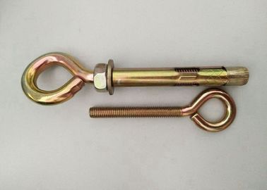 黄色い亜鉛はDINの標準と別のタイプの炭素鋼の袖のアンカー・ボルトをめっきしました