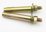 DINの標準的な黄色い亜鉛具体的な拡張ボルト袖のアンカー・ボルトM10*80のM12*10クラス4.8