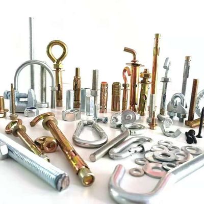 鋼鉄亜鉛は持ち上がるリング目ねじメートル糸のアイ ボルトをめっきした