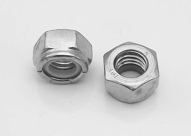 ロックナットの黄色い亜鉛によってめっきされる六角頭のナット、メートル勝つトルクのロックナットM3 - M64